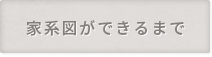 家系図ができるまで